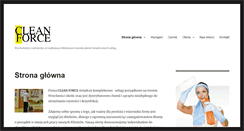 Desktop Screenshot of cleanforce.pl